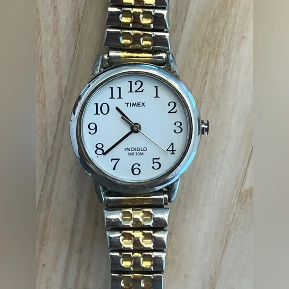 Timex | Accessories | Timex Ladies Watch Indiglo White Dial  display picture 1